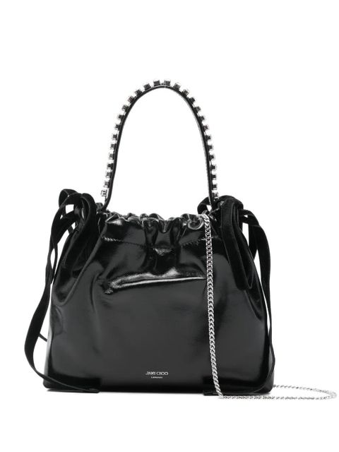 Jimmy Choo drawstring-fastening mini bag - Black - zdjęcie produktu nr 1