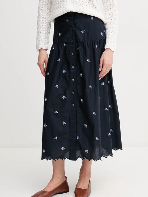 Pepe Jeans spódnica bawełniana EVEN - zdjęcie produktu nr 1