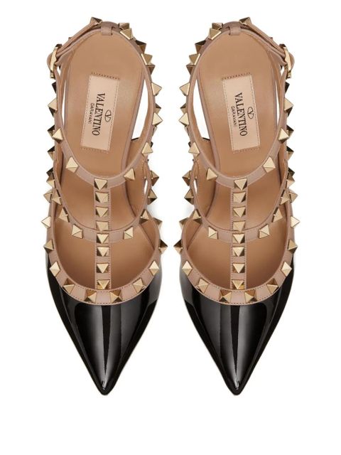 Valentino Garavani 100mm Rockstud caged pumps - Black
