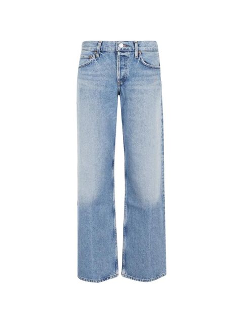 AGOLDE button-fastening jeans - Blue - zdjęcie produktu nr 1