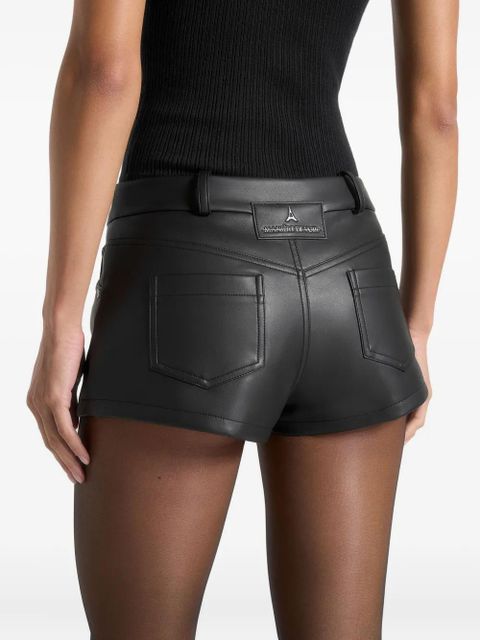 Manière De Voir Samia mini shorts - Black