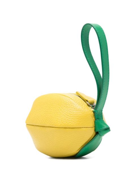 Hereu lemon-design mini clutch bag - Yellow