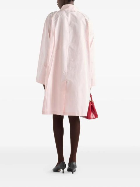 Prada raglan-sleeves coat - Pink