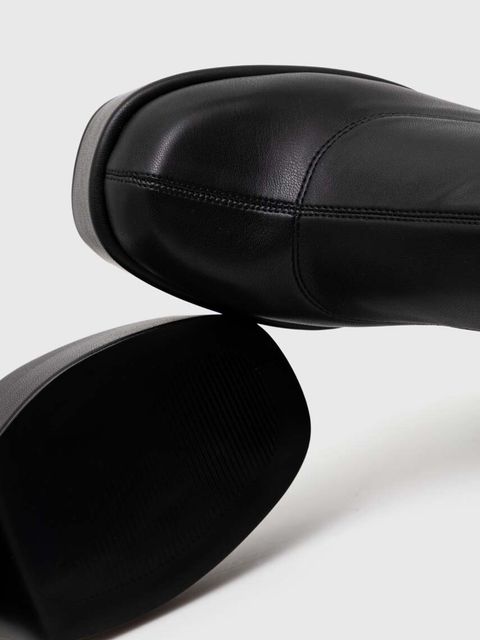 Naked Wolfe kozaki Spice damskie kolor czarny na słupku