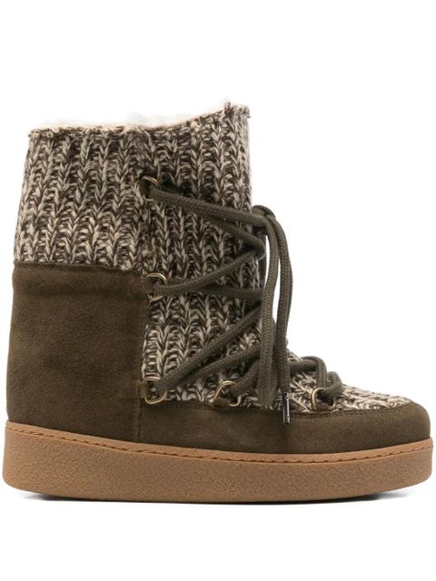 ISABEL MARANT Nowla snow boots - Brown - zdjęcie produktu nr 1
