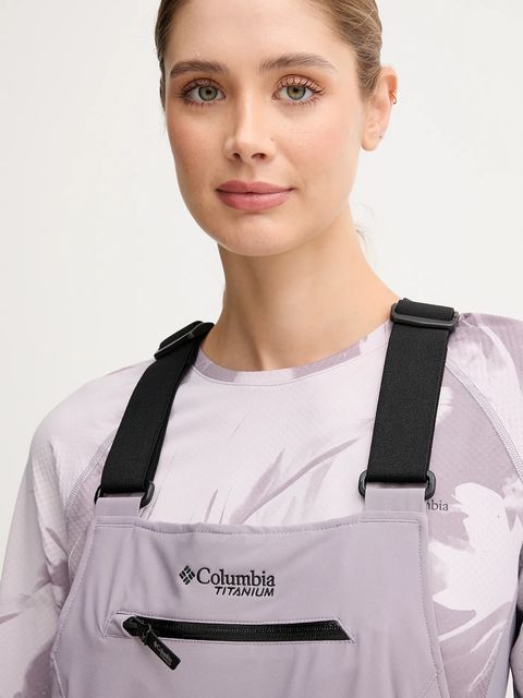 Columbia spodnie do sportów zimowych Highland Summit kolor fioletowy 2085781 - zdjęcie produktu nr 2