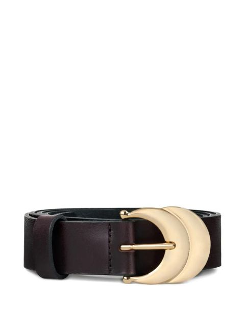 Ba&Sh Bolbi crescent buckle belt - Brown - zdjęcie produktu nr 2