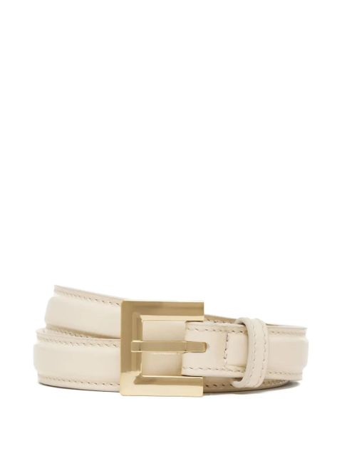 ANINE BING patent-leather belt - Neutrals - zdjęcie produktu nr 2