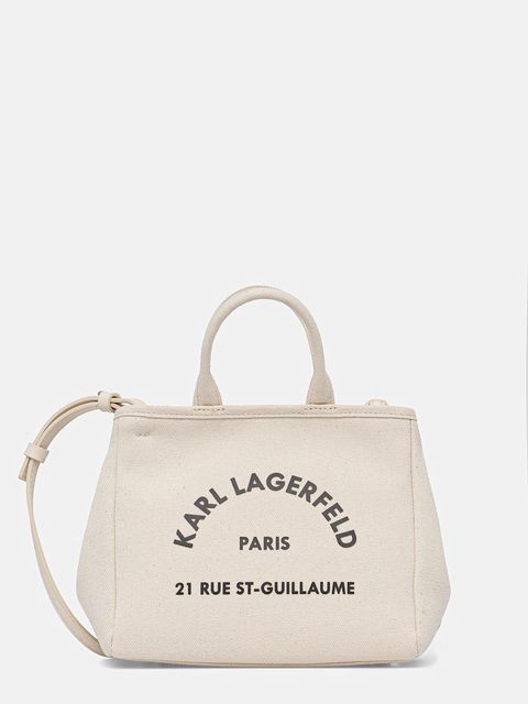 Karl Lagerfeld torebka crossbody damska bawełniana K/RSG CONV. - zdjęcie produktu nr 2