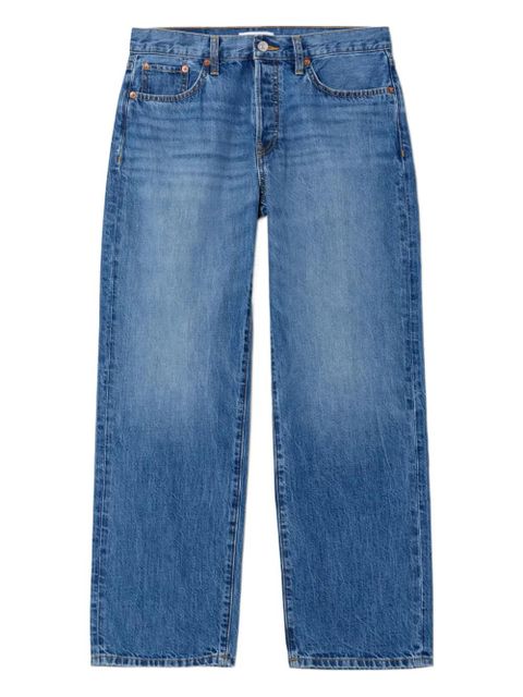RE/DONE Thrasher high-waist jeans - Blue - zdjęcie produktu nr 1