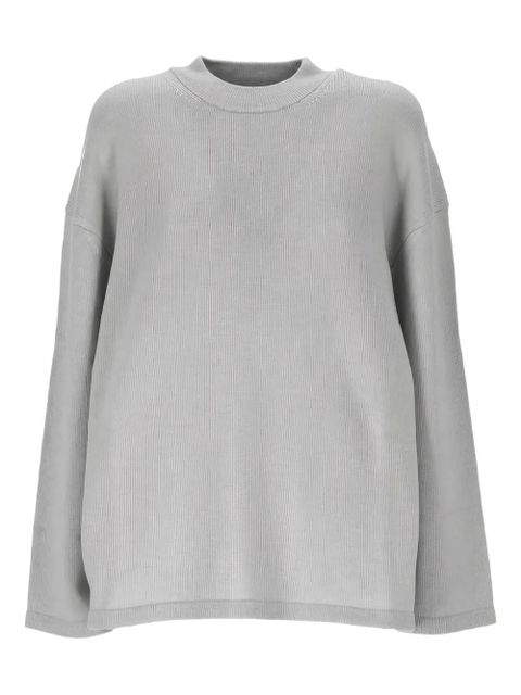 Max Mara ribbed high-neck sweater - Grey - zdjęcie produktu nr 1
