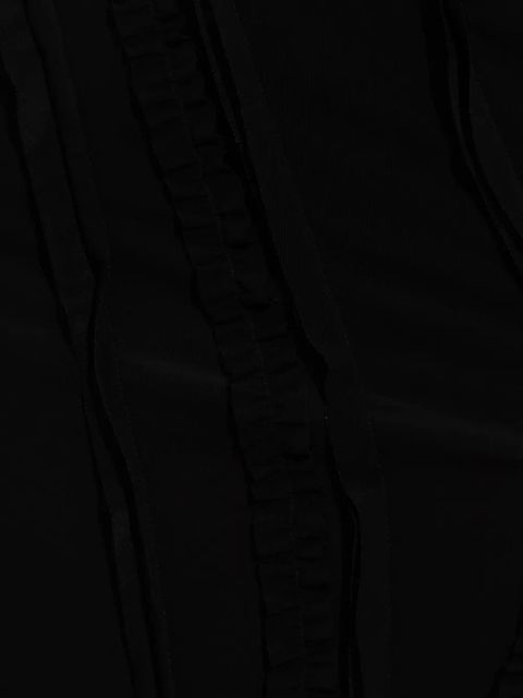 Blumarine ruched midi skirt - Black