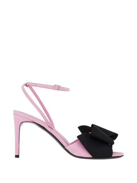 Ferragamo bow-detail sandals - Pink - zdjęcie produktu nr 1