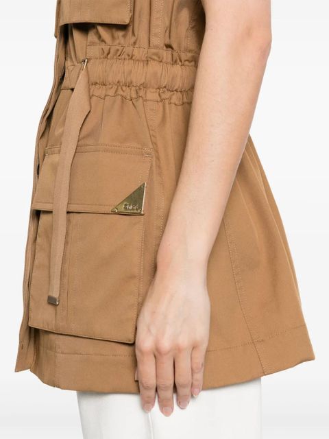 Chloé cotton waistcoat - Brown - zdjęcie produktu nr 2