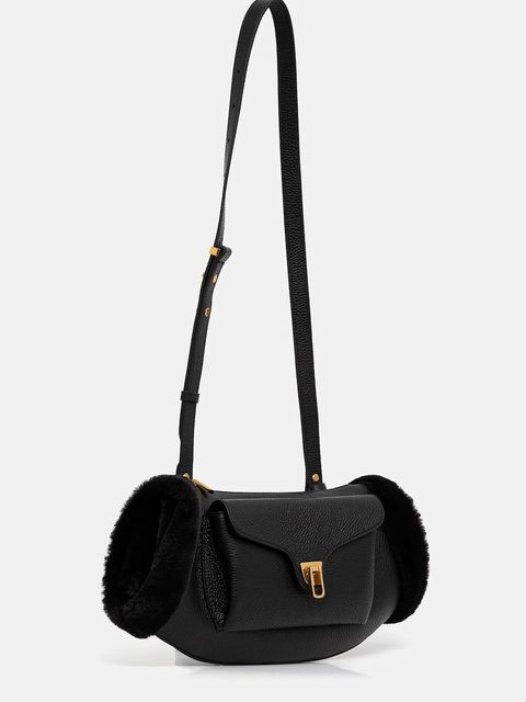 Coccinelle torebka skórzana BEAT kolor czarny E1.TDK.15.01.01 - zdjęcie produktu nr 2