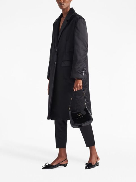 Prada Cleo patent-leather shoulder bag - Black - zdjęcie produktu nr 2