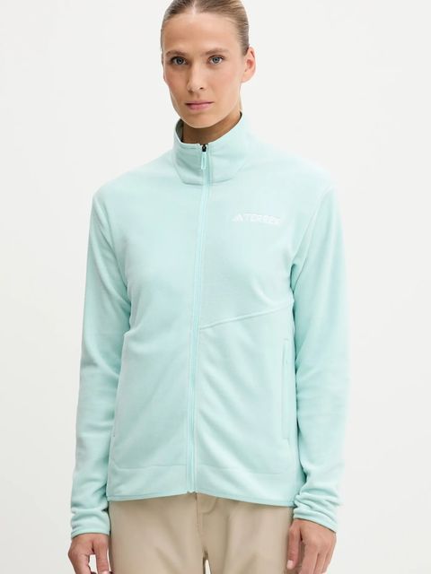 adidas TERREX bluza outdoorowa Multi damska kolor turkusowy gładka JN0993 - zdjęcie produktu nr 1