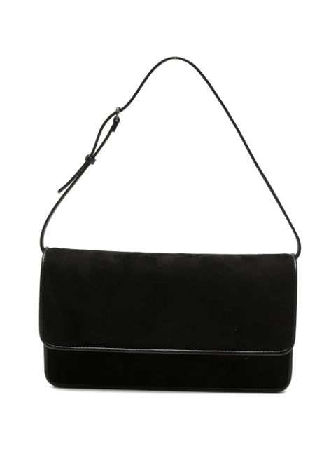 The Row Nancy flap-closure shoulder bag - Black - zdjęcie produktu nr 1