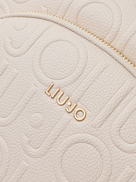 Liu Jo plecak damski kolor beżowy mały wzorzysty AF5157.E0538