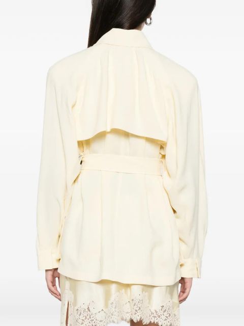 WARDROBE.NYC Safari belted jacket - Yellow