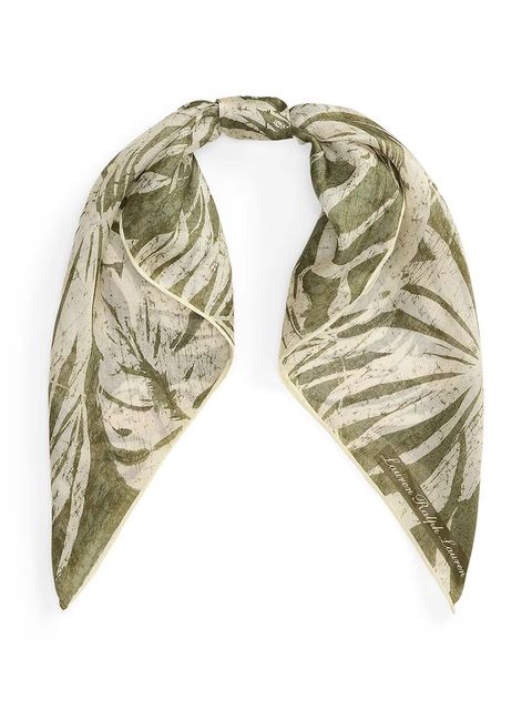 Lauren Ralph Lauren chusta damska jedwabna - zdjęcie produktu nr 1
