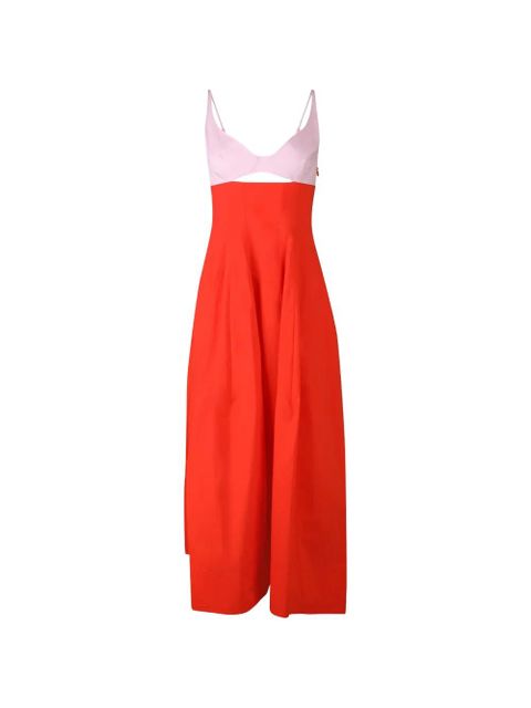 Simkhai Maddy cutout midi dress - Red - zdjęcie produktu nr 1