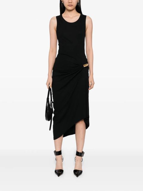 LOEWE asymmetric-hem dress - Black - zdjęcie produktu nr 2