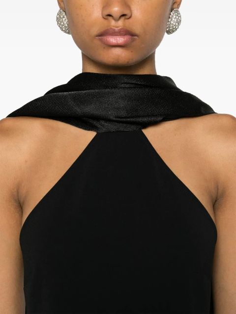 Solace London Ophelia gown - Black