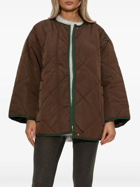American Vintage Vowbay quilted puffer jacket - Brown