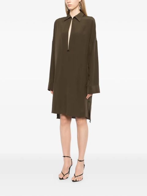 TOM FORD shift mini dress - Brown