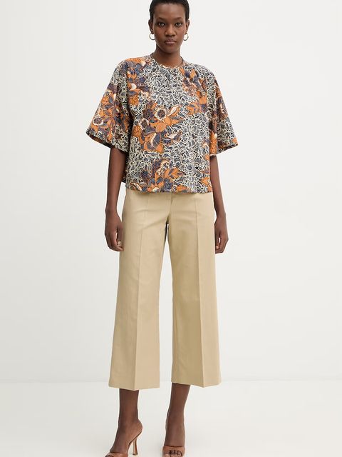 Weekend Max Mara bluzka bawełniana QUAGLIA - zdjęcie produktu nr 1