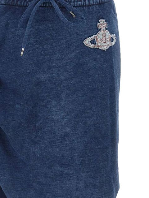 Vivienne Westwood Mini Side Panther skirt - Blue