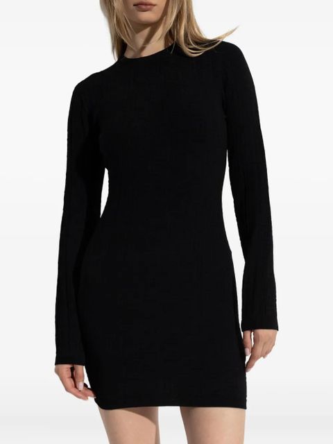 Balmain ribbed long-sleeve dress - Black - zdjęcie produktu nr 2