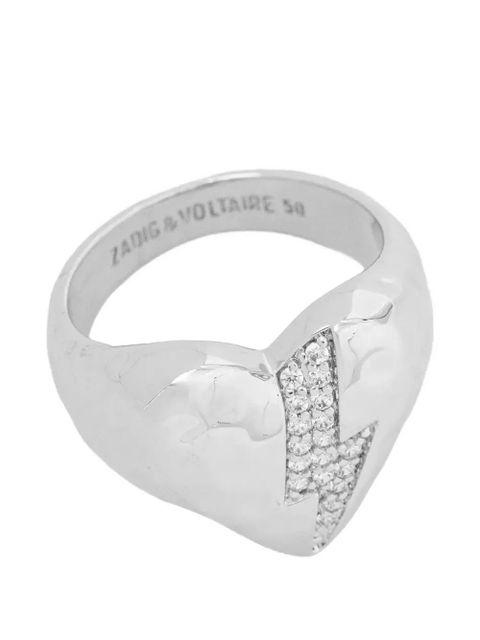 Zadig&Voltaire Heartbreaker Flash ring - Silver - zdjęcie produktu nr 2