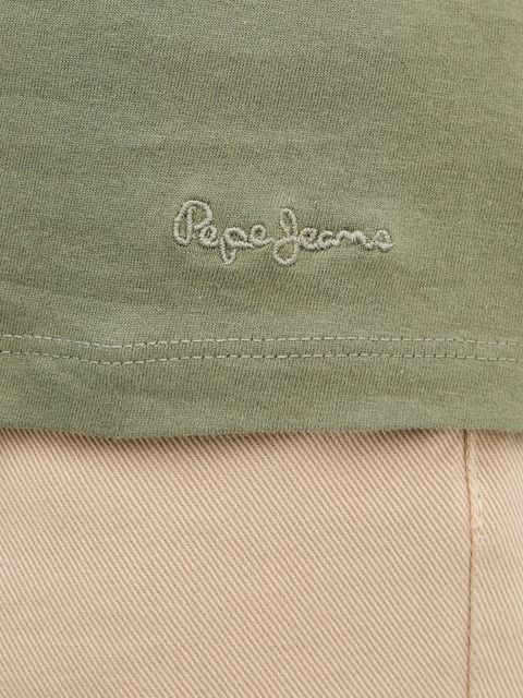 Pepe Jeans t-shirt kolor zielony PL5000024