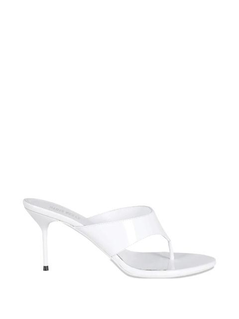 Paris Texas Lidia patent-leather mules - White - zdjęcie produktu nr 1