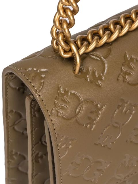 PINKO Love One Classic cross body bag - Green - zdjęcie produktu nr 2