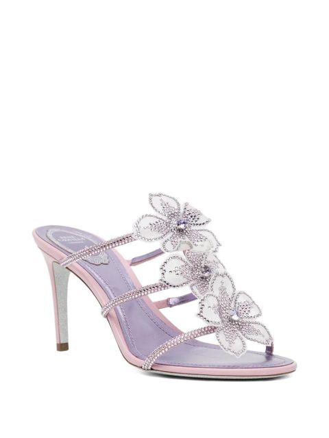 René Caovilla PEACH FLOWER Sandals - Pink - zdjęcie produktu nr 2