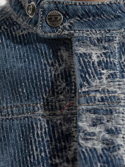 Diesel distressed jacket - Blue