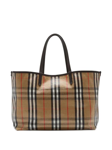 Burberry medium Highlands tote bag - Brown
