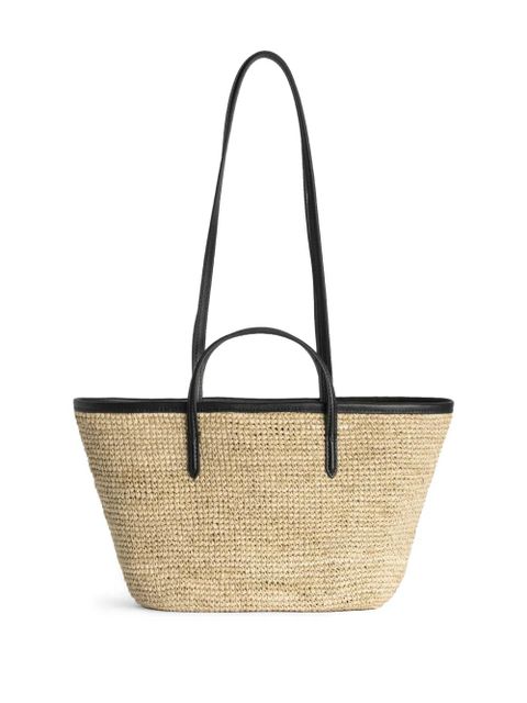Zadig&Voltaire mini Wings basket beach bag - Neutrals