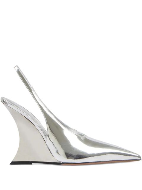 Paris Texas Nina slingback pumps - Silver - zdjęcie produktu nr 1