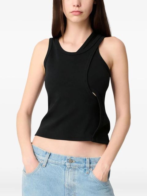 Axel Arigato asymmetric tank top - Black