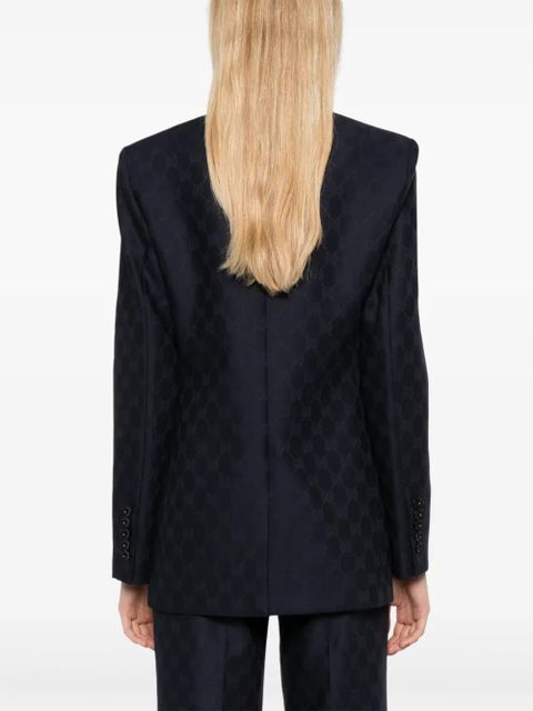 Gucci GG wool blazer - Blue