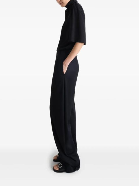 LEMAIRE Relaxed Volume trousers - Black - zdjęcie produktu nr 2