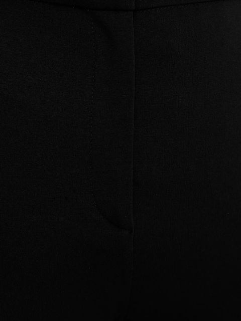 Pinko spodnie damskie kolor czarny dzwony high waist