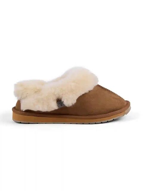 Emu Australia kapcie zamszowe Platinum Balzary kolor brązowy WP11886