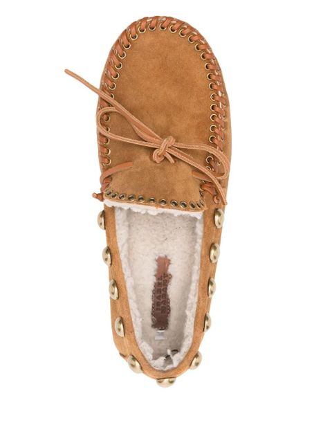 ISABEL MARANT Fitza loafers - Neutrals