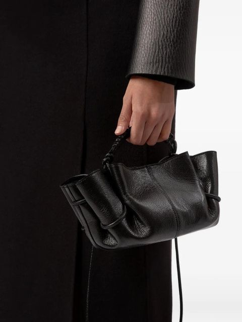 Hereu mini Arta braided crossbody bag - Black - zdjęcie produktu nr 2