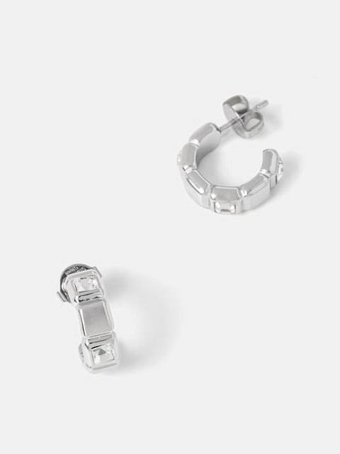 Guess kolczyki damskie ze stali nierdzewnej ACE OF DIAMONDS - zdjęcie produktu nr 2